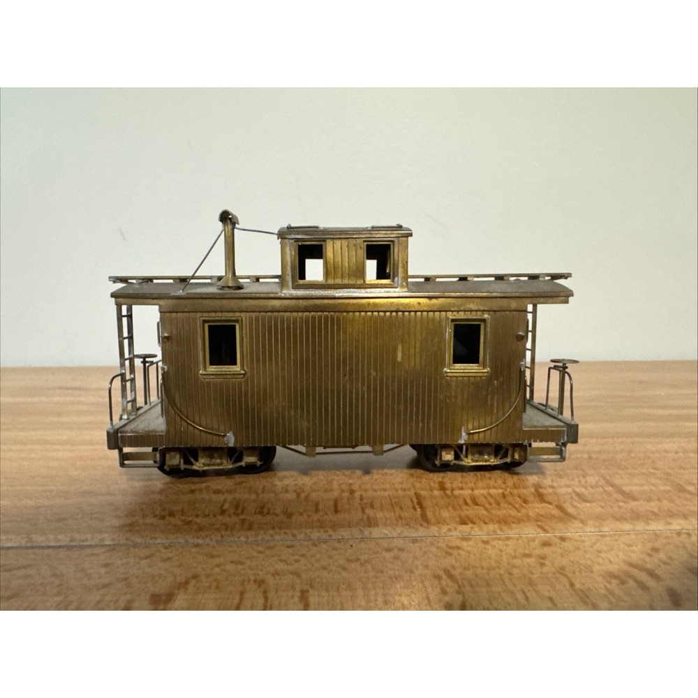 Vintage NorthWest Short Line HO Brass Metal #001 Train Model Caboose